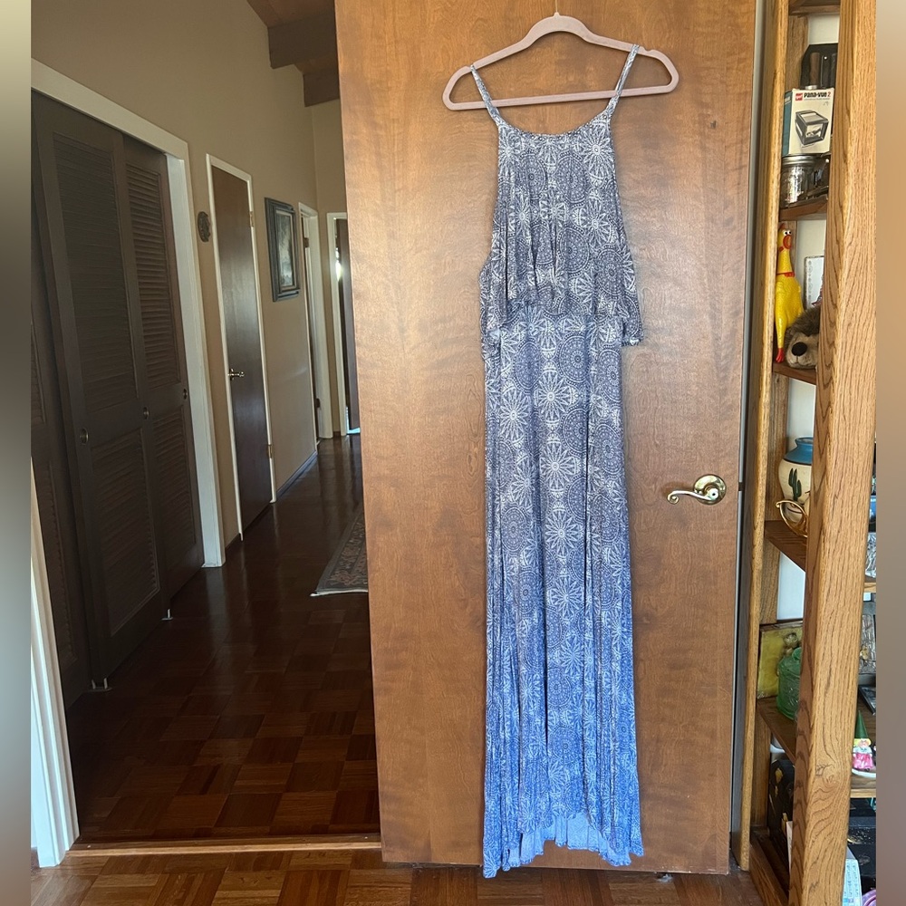 Torrid Blue Patterned Garment